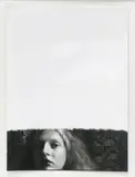Merylyn Tweedie, Self portrait, black and white photograph, circa 1970's