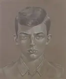 Peter Stichbury, Milton Torres, colour pencil on paper