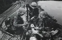 Philip Jones Griffiths, Untitled, from the series Vietnam Ink, black and white photograph, 1971
