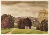 Ernest Mervyn Taylor, Landscape with Shed