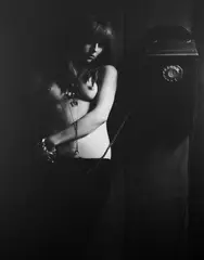 Derek Henderson, Untitled from the Stolen Girlfriends series, black and white photo