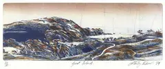 Stanley Palmer, Goat Island, etching on paper, 21/30
