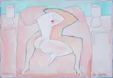 Paul Radford, Honey Moon Suite VIII, mixed media on paper