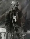 Gil Hanly, Titu Tihu, Waitangi Hikoi 1985, gelatin silver print