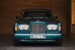 A 1990 Convertible Bentley, Continental Corniche, Chassis No. SCBZD02A8MCH30587; Engine No. 74414L4101/NKL; Current registration and warrant of fitness