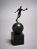 Vicky Savage, Holding the Balance, cast bronze, AP