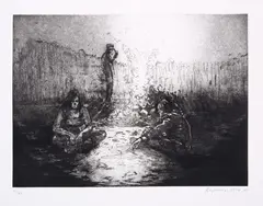 Séraphine Pick, Untitled, intaglio etching, 11/20