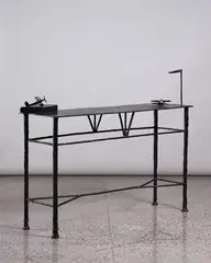Frances Joan Dibble, Planes, cast bronze, 2012
