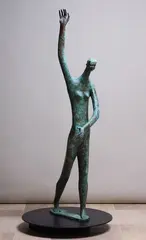 Alan Ingham, Standing Figure, cast bronze, unique