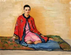 Dame Ngaio Marsh, Portrait, oil on canvas