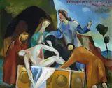 Colin McCahon, Entombment after Titian