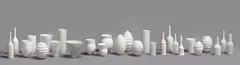 John Parker, Twenty Six Vessels, ceramic, 26 parts