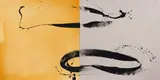 Max Gimblett, Jackson’s Grace, polyurethane and acrylic on board and Belgian linen
