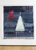 Bill Hammond, Living Large No. 7, acrylic on unstretched canvas