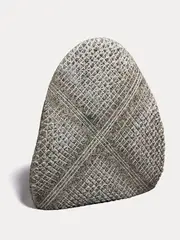 Whai Wahi Mai by Chris Charteris, carved Coromandel basalt, sold Nov 2021