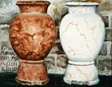 Dick Frizzell, Roman Funerary Urns - Pisa
