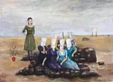 Séraphine Pick, Good Morning, Morning, oil on canvas