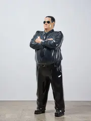 Michael Parekōwhai, Koura (Kapa Haka), automotive paint on fibreglass, Ray Ban ‘Aviator’ modelled sunglasses and brass belt buckle, one of two unique variants