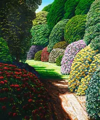 Penelope Road by Karl Maughan, oil on canvas, sold Aug 2021