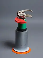 Donald Sinclair Driver, Relic, mixed media and found objects