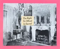 Brook (Garru) Andrew, The Right to Offend is Sacred (Glow Red), six colour screenprint, edition of 20 (2017)