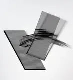 Neil Dawson, Switch, acrylic on wire mesh (1985)