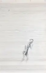 James Ormsby, Large Drawing No. 8, graphite and coloured pencil on paper