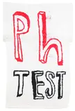 Peter Robinson, P h Test, oilstick, tape and acrylic on paper