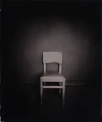 Ben Cauchi, Untitled (Chair), unique ambrotype