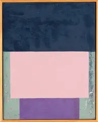 Robin Neate, They Can’t Tell, oil and wax on canvas