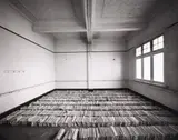 Files, Wanganui, 1 July 1986 by Laurence Aberhart, gold and selenium toned gelatin silver print, sold Mar 2021