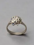 Karl Fritsch, Ring - 9ct White Gold/Palladium, Diamonds and Sapphires