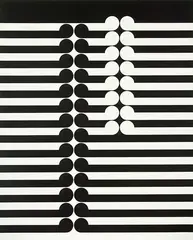 Gordon Walters, Mokoia, PVA and acrylic on canvas