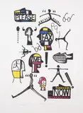 Richard Killeen, Please Fax Me Now, lithograph, 10/24
