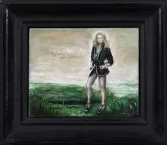 Loved One by Séraphine Pick, oil on canvas, sold Feb 2021