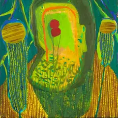 El by Nicola Farquhar, oil on canvas, sold Feb 2021