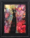 Jason Greig, The Virgin Whore, monoprint, 1/1