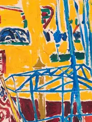 Back View by Philip Trusttum, oil on paper, sold Feb 2021