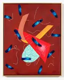 Imogen Taylor, Kramer, string and acrylic on canvas