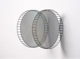 Neil Dawson, Holes (Up/Down), steel wire, plastic mesh and enamel paint, two parts, 2/5