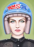 Andrew Barns-Graham, Milkshake Cowgirl No. 3, oil on canvas