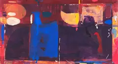 Bridget Bidwill, Untitled, oil on canvas laid onto board