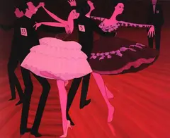 John Brack, Latin American Grand Final, screenprint