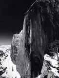 Ansel Adams, Monolith - the Face of Half Dome, Yosemite National Park, California, 1927, 1927, black and white photograph, printed in 1995 by Gardner Lithograph