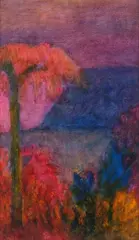 Lois McIvor, Untitled, oil on board