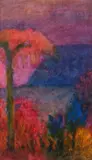 Lois McIvor, Untitled, oil on board