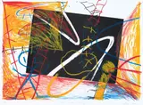 Philipa Blair, Throw a Ladder to the Sky, lithograph, 37/40
