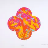 Max Gimblett, Playground, screenprint