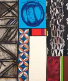 Dagmar Dyck, Untitled, mixed media on canvas