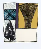 Dagmar Dyck, Untitled - Plate II, screenprint, 12/25